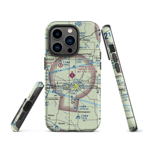 Fairfield Municipal Airport (FFL) VFR Sectional  Tough iPhone Case