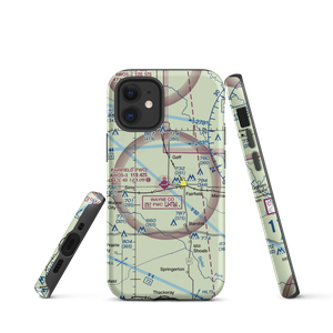 Fairfield Municipal Airport (FWC) VFR Sectional  Tough iPhone Case