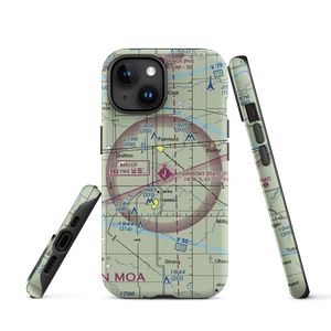 Fairmont State Airfield (FMZ) VFR Sectional  Tough iPhone Case