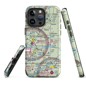 Fairplains Airpark (02MI) VFR Sectional  Tough iPhone Case