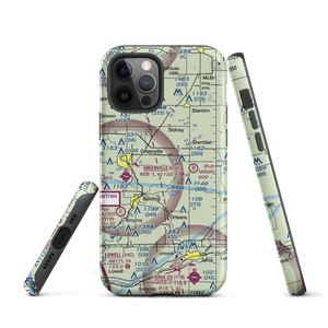 Fairplains Airpark (02MI) VFR Sectional  Tough iPhone Case