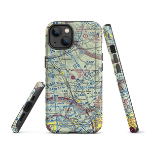 Fairview Airport (33A) VFR Sectional  Tough iPhone Case