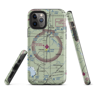 Fairview Municipal Airport (6K4) VFR Sectional  Tough iPhone Case