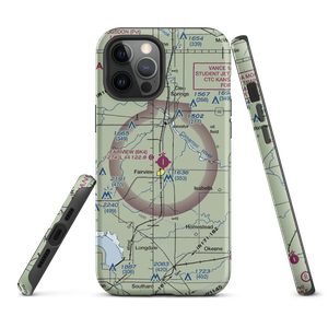 Fairview Municipal Airport (6K4) VFR Sectional  Tough iPhone Case