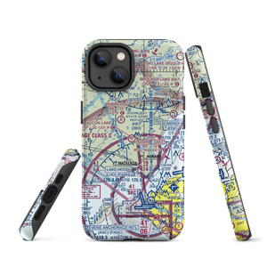 Falcon Lake Strip (0AK9) VFR Sectional  Tough iPhone Case