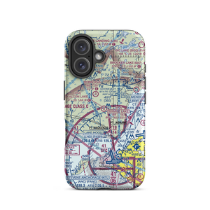 Falcon Lake Strip (0AK9) VFR Sectional  Tough iPhone Case