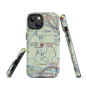 Falconhead Airport (37K) VFR Sectional  Tough iPhone Case