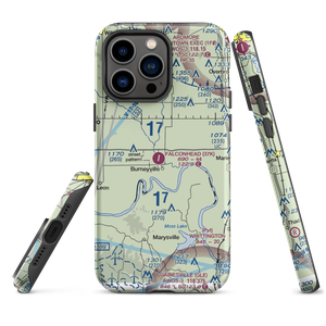 Falconhead Airport (37K) VFR Sectional  Tough iPhone Case