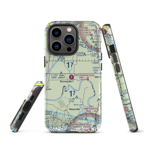 Falconhead Airport (37K) VFR Sectional  Tough iPhone Case