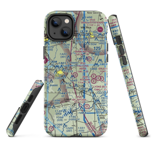 Falcons Aerie Airport (8GA8) VFR Sectional  Tough iPhone Case