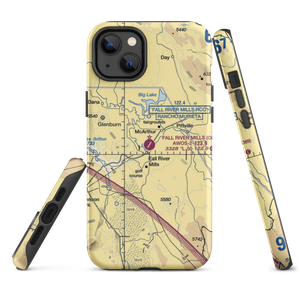 Fall River Mills Airport (O89) VFR Sectional  Tough iPhone Case
