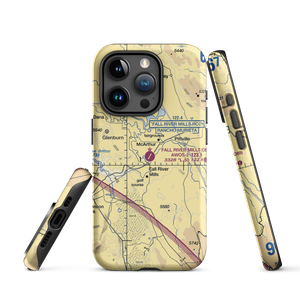 Fall River Mills Airport (O89) VFR Sectional  Tough iPhone Case