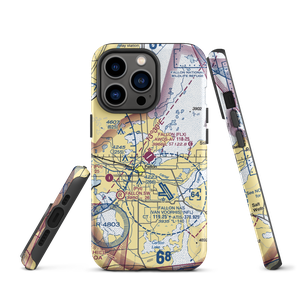 Fallon Municipal Airport (FLX) VFR Sectional  Tough iPhone Case