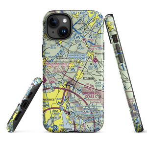 Falls Pond Seaplane Base (2MA7) VFR Sectional  Tough iPhone Case