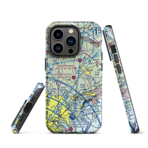 Fallston Airport (W42) VFR Sectional  Tough iPhone Case