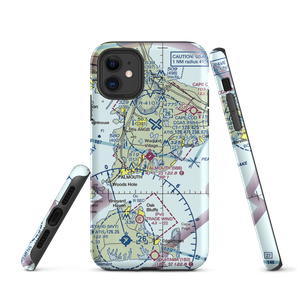 Falmouth Airpark (5B6) VFR Sectional  Tough iPhone Case