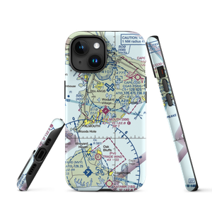 Falmouth Airpark (5B6) VFR Sectional  Tough iPhone Case