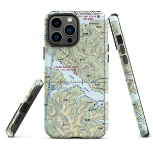 False Island Seaplane Base (2Z6) VFR Sectional  Tough iPhone Case