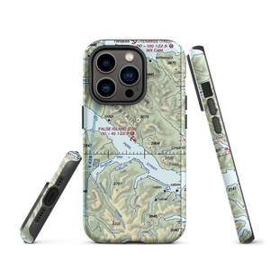 False Island Seaplane Base (2Z6) VFR Sectional  Tough iPhone Case