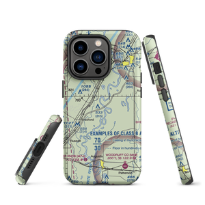 Falwell Freeway (FALF) VFR Sectional  Tough iPhone Case