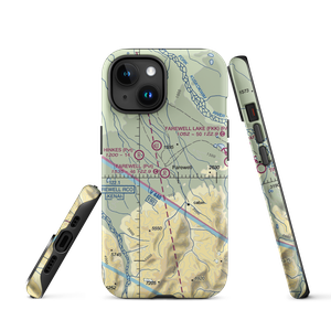 Farewell Airport (0AA4) VFR Sectional  Tough iPhone Case