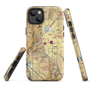 Farias Wheel Airport (NV33) VFR Sectional  Tough iPhone Case