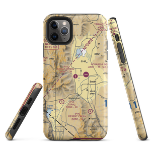 Farias Wheel Airport (NV33) VFR Sectional  Tough iPhone Case