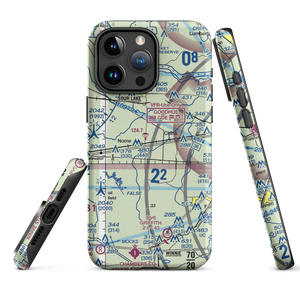 Farm Air Service Airport (XS27) VFR Sectional  Tough iPhone Case