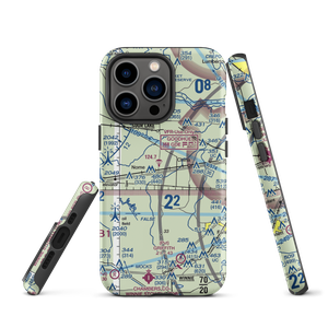 Farm Air Service Airport (XS27) VFR Sectional  Tough iPhone Case