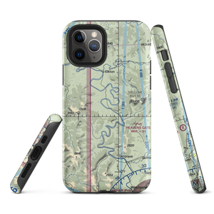 Farm Yard Field (94OR) VFR Sectional  Tough iPhone Case