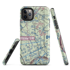 Farmco Field (MS98) VFR Sectional  Tough iPhone Case