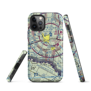 Farmer's Co-Op Airport (US-0235) VFR Sectional  Tough iPhone Case
