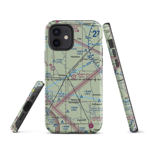 Farney Field Airport (42KS) VFR Sectional  Tough iPhone Case