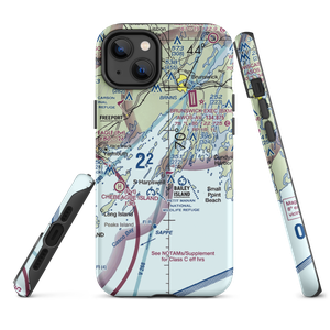 Farr Field (ME33) VFR Sectional  Tough iPhone Case