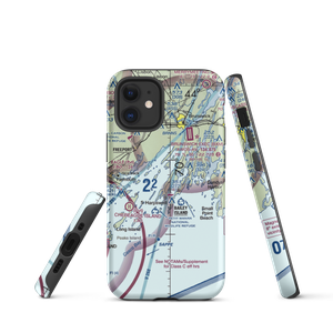 Farr Field (ME33) VFR Sectional  Tough iPhone Case