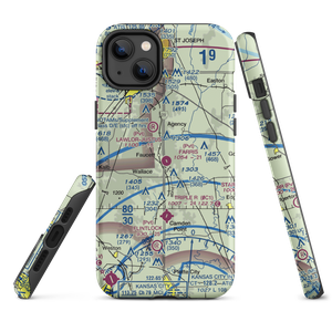 Farris Strip (61MU) VFR Sectional  Tough iPhone Case