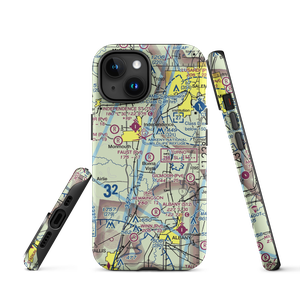 Faust Field Airport (OR77) VFR Sectional  Tough iPhone Case