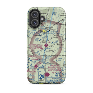 Fayetteville Municipal Airport (FYM) VFR Sectional  Tough iPhone Case