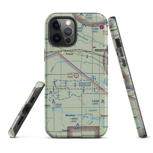 Feik Field Ultralight Flightpark (NE94) VFR Sectional  Tough iPhone Case