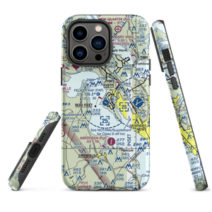 Felker Army Air Field (FAF) VFR Sectional  Tough iPhone Case