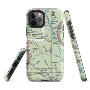 Fender J H Airport (4MO0) VFR Sectional  Tough iPhone Case