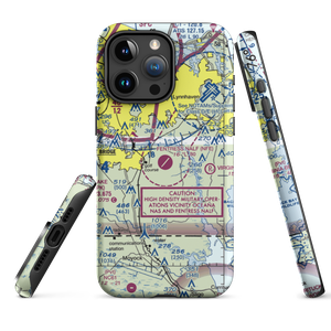 Fentress Naval Auxiliary Landing Field (NFE) VFR Sectional  Tough iPhone Case