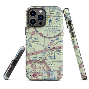 Ferguson Farms Airport (12MO) VFR Sectional  Tough iPhone Case