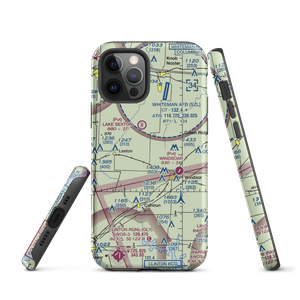 Ferguson Farms Airport (12MO) VFR Sectional  Tough iPhone Case