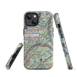 Fergusons Flying Circus Airport (TN09) VFR Sectional  Tough iPhone Case