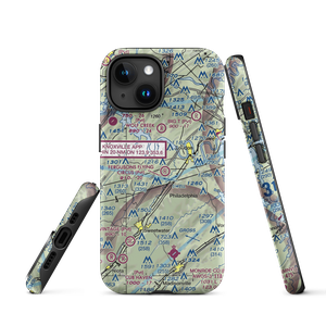 Fergusons Flying Circus Airport (TN09) VFR Sectional  Tough iPhone Case