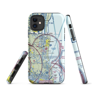 Fernandina Beach Muni Airport (FHB) VFR Sectional  Tough iPhone Case