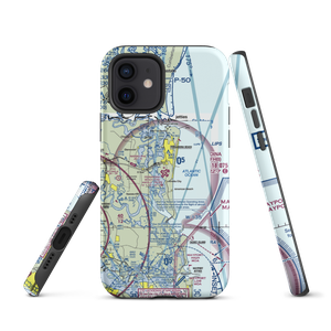 Fernandina Beach Muni Airport (FHB) VFR Sectional  Tough iPhone Case