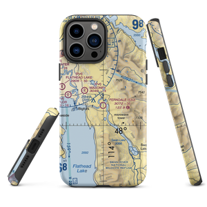 Ferndale Airfield (53U) VFR Sectional  Tough iPhone Case