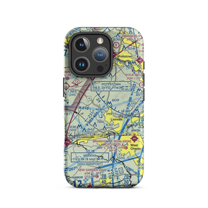 Fetters Construction Airport (PA70) VFR Sectional  Tough iPhone Case